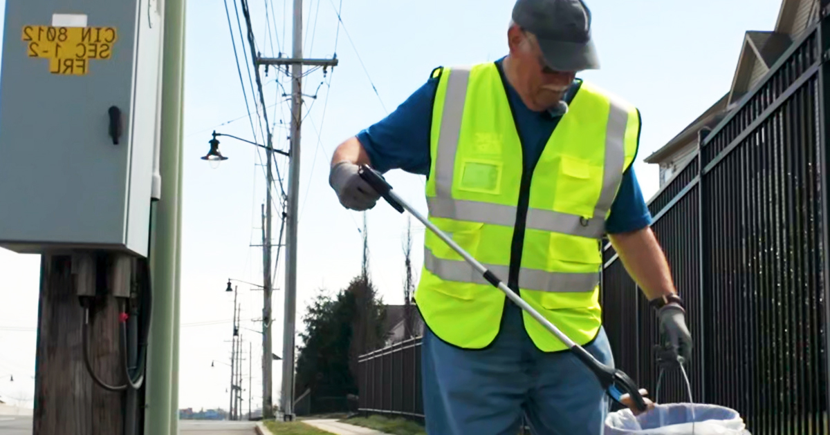 Meet The Man Picking Up Cigarette Butts For A Cause 